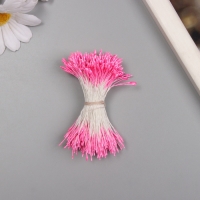 Тычинки для искусственных цветов глянец "Рисинки" ярко-розовый набор 360 шт длина 6 см Тычинки для искусственных цветов глянец "Рисинки" ярко-розовый набор 360 шт длина 6 см