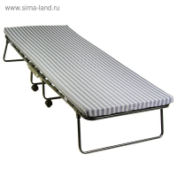 Раскладушка &laquo;Вилия&raquo;, 194 &times; 80 &times; 37 см, максимальная нагрузка 180 кг
