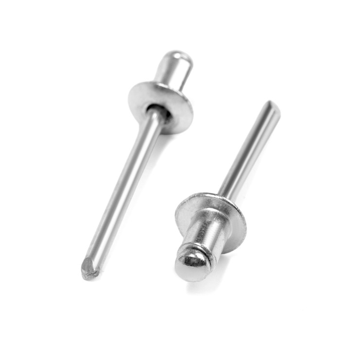 Заклёпки ТУНДРА krep, вытяжные, алюминий-сталь, 4,8х8 мм, неокрашенные, 50 шт Заклёпки ТУНДРА krep, вытяжные, алюминий-сталь, 4,8х8 мм, неокрашенные, 50 шт