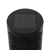 Садовый светильник «Старт» «Марокко» на солнечной батарее, 6.5 × 39 × 6.5 см, эффект пламени Садовый светильник «Старт» «Марокко» на солнечной батарее, 6.5 × 39 × 6.5 см, эффект пламени