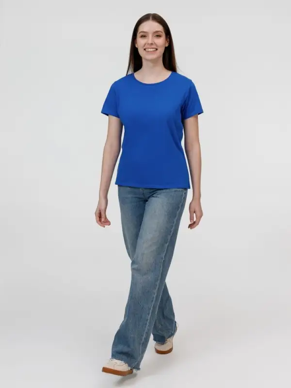 Футболка E150 женская зеленое яблоко, размер XS