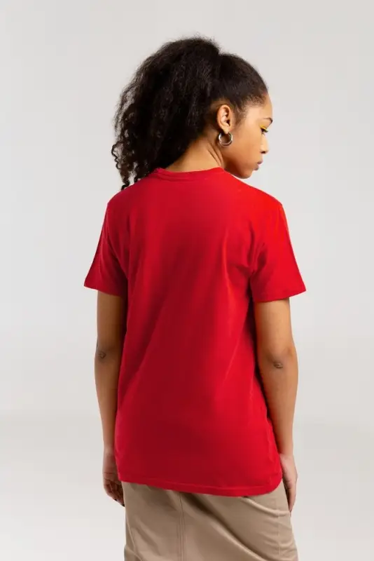 Футболка &laquo;Меламед. Kraftwerk&raquo;, красная, размер S