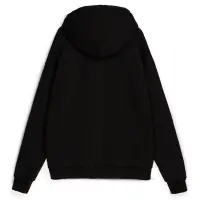 Толстовка унисекс оверсайз Zippy, черная, размер XL/XXL Толстовка унисекс оверсайз Zippy, черная, размер XL/XXL