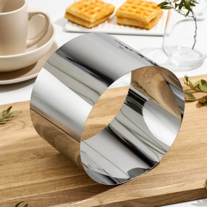 Форма для выкладки и выпечки, d=18 см, h=12 см Форма для выкладки и выпечки, d=18 см, h=12 см