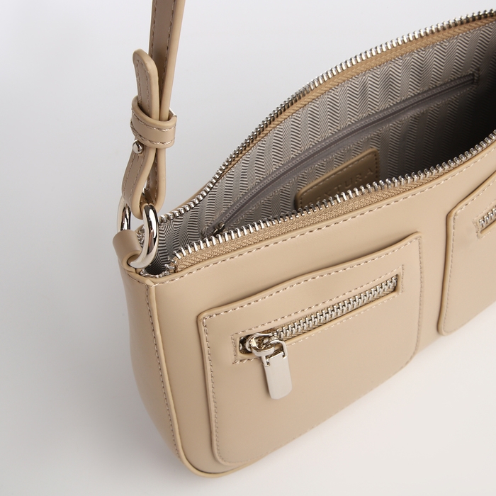 Сумка женская TEXTURA, маленький размер, цвет бежевый Сумка женская TEXTURA, маленький размер, цвет бежевый