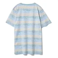 Футболка мужская RAYET двусторонняя, голубой/зеленый, размер S