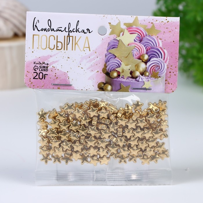 Кондитерская посыпка «Счастливая звезда», 20 г +- 5 г Кондитерская посыпка «Счастливая звезда», 20 г +- 5 г