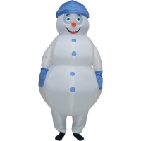 Костюм надувной &laquo;Снеговик&raquo;, рост 150-190 см