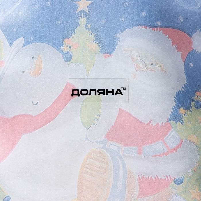 Блюдо сервировочное стеклянное Доляна &laquo;Ёлочка с бантом. Пир&raquo;, 21&times;16 см