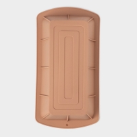 Форма для выпечки Доляна «Хлеб», силикон, 24×13×6 см, внутр.размер 21×11 см, цвет бежевый Форма для выпечки Доляна «Хлеб», силикон, 24×13×6 см, внутр.размер 21×11 см, цвет бежевый