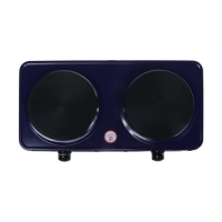 Плитка электрическая HOMESTAR HS-1104, 2000 Вт, 2 конфорки, цвет "сапфир" Плитка электрическая HOMESTAR HS-1104, 2000 Вт, 2 конфорки, цвет "сапфир"
