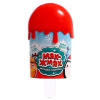 Игрушка-сюрприз новогодний &laquo;Мяк-жмяк&raquo; в мороженке, МИКС