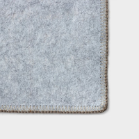 Коврик влаговпитывающий придверный Доляна &laquo;Цветная косичка&raquo;, 47&times;77 см