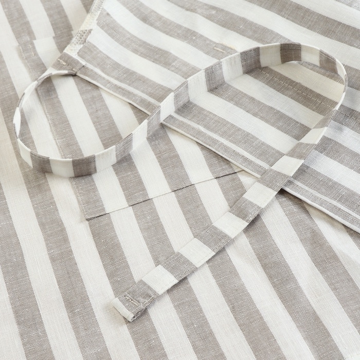 Фартук с карманами SL HOME Фартук с карманами SL HOME "Strict line" 60х70см, лен 100%, 180 гр/м2