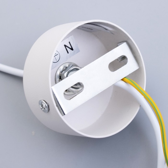 Светильник подвесной "Дарина" LED 10Вт 4000К белый 6х6х30-130см