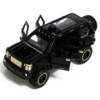 Джип металлический, 1:24, открываются двери, капот, багажник, инерция, цвет чёрный Джип металлический, 1:24, открываются двери, капот, багажник, инерция, цвет чёрный