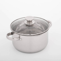 Кастрюля из нержавеющей стали Magistro Klimena, 4,6 л, крышка-дуршлаг, носик для слива, капсульное дно, индукция Кастрюля из нержавеющей стали Magistro Klimena, 4,6 л, крышка-дуршлаг, носик для слива, капсульное дно, индукция