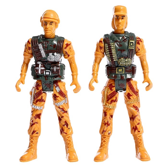 Набор фигурок «Мото пехота», 7 предметов Набор фигурок «Мото пехота», 7 предметов