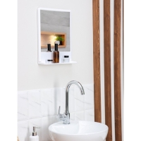 Набор для ванной комнаты &laquo;Tokyo&raquo;, цвет снежно-белый