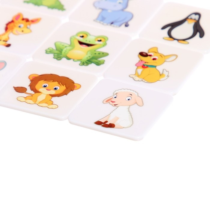 Развивающий набор «Зверушки в ряд», 10 заданий, 3+ Развивающий набор «Зверушки в ряд», 10 заданий, 3+