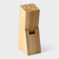 Набор ножей кухонных на подставке Доляна, 6 предметов: ножи 8 см, 11 см, 13 см, 19 см, 20 см, ножницы, цвет чёрный Набор ножей кухонных на подставке Доляна, 6 предметов: ножи 8 см, 11 см, 13 см, 19 см, 20 см, ножницы, цвет чёрный