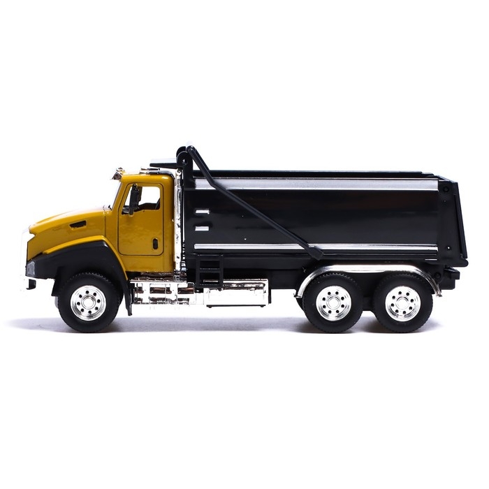 Грузовик металлический «Самосвал», инерция, открываются двери, свет и звук Грузовик металлический «Самосвал», инерция, открываются двери, свет и звук