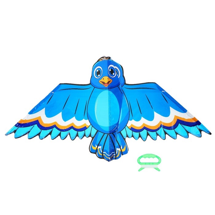 Воздушный змей &laquo;Птичка&raquo;, с леской