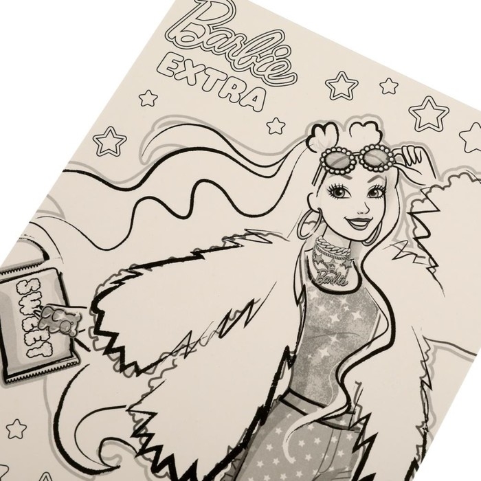 Набор творчества «Барби» картина светящаяся в темноте (неоновая раскраска) Набор творчества «Барби» картина светящаяся в темноте (неоновая раскраска)