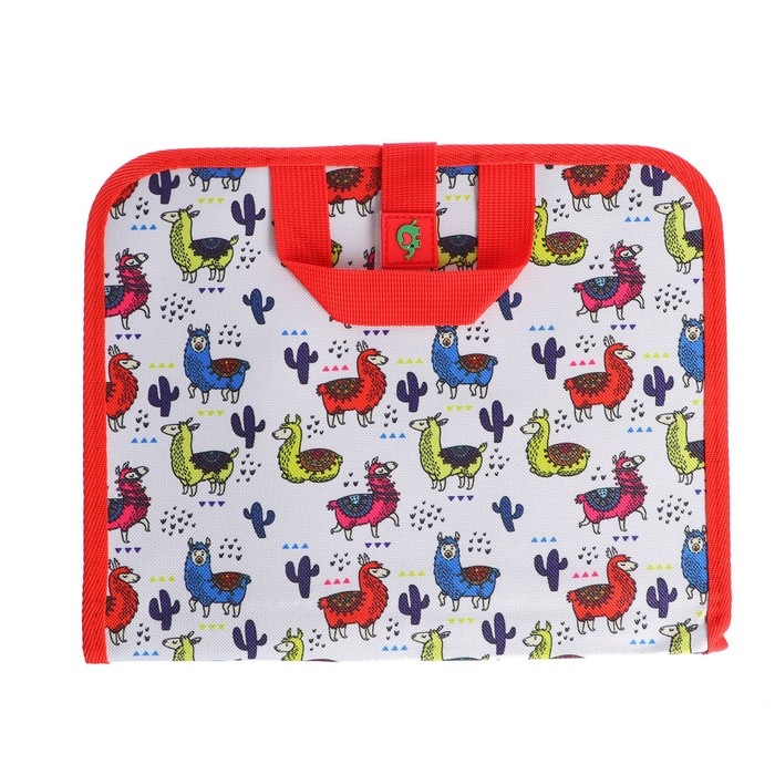 Набор для рисования в виде книжки &laquo;Ламы&raquo; 6 стр., 3 маркера, 29,5 &times; 21,5 см