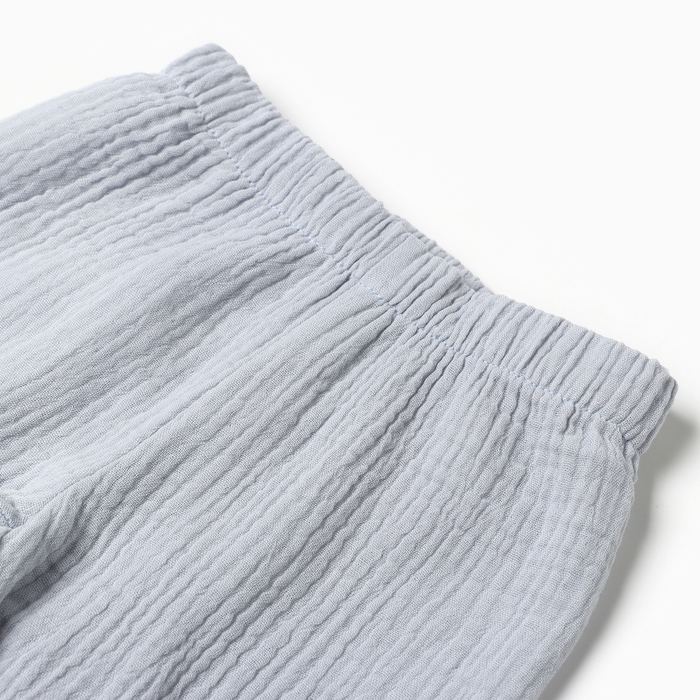 Костюм Крошка Я Муслин, 80-86, светло-серый Костюм Крошка Я Муслин, 80-86, светло-серый