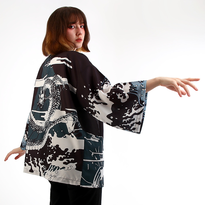 Карнавальный набор &laquo;Кицунэ: дракон&raquo;, р. 44&ndash;52: маска, хаори