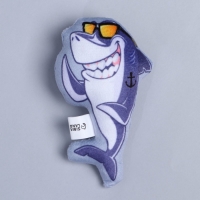 Игрушка для кошек с мятой &laquo;&lrm;Акула&raquo;&lrm;, 13 х 8 см