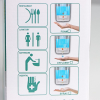 Диспенсер для антисептика/жидкого мыла, 700 мл, сенсорный, пластик, цвет белый Диспенсер для антисептика/жидкого мыла, 700 мл, сенсорный, пластик, цвет белый