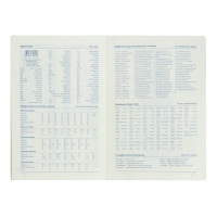 Ежедневник НЕдатированный А5, 136 листов в линейку, кожзам "Небраска", золотой срез, зеленый