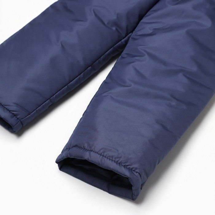 Костюм демисезонный детский, цвет синий, рост 98-104 см