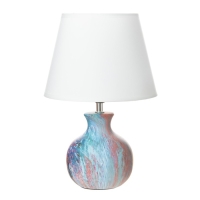 Настольная лампа "Корин" Е27 40Вт разноцветный 22,5х22,5х32,5 см RISALUX