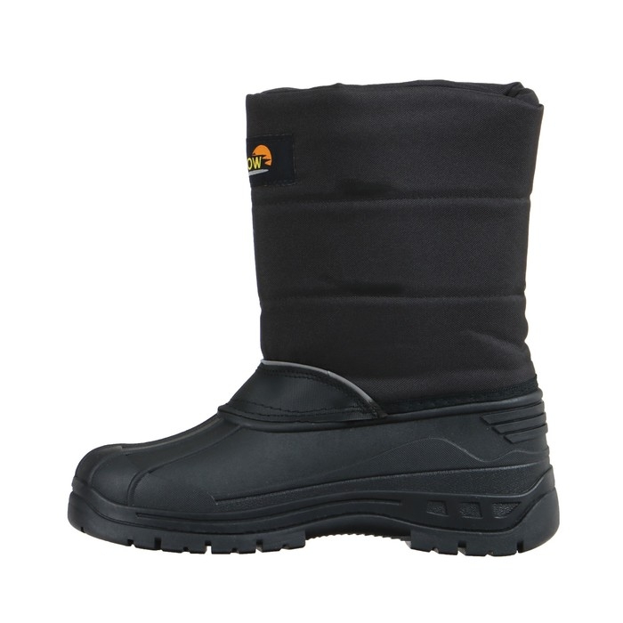 Сапоги комбинированные зимние (сноубутсы), ТЭП+байка, цвет чёрный, размер 41