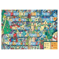 Новогодняя настольная игра-бродилка «Новый год: Фабрика Деда Мороза», 36 карт, 5+ Новогодняя настольная игра-бродилка «Новый год: Фабрика Деда Мороза», 36 карт, 5+