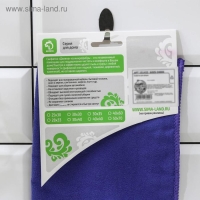 Салфетка для уборки Доляна, для стёкол и зеркал, 30&times;30 см, цвет МИКС