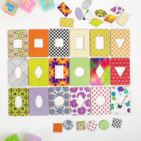 Досочки Сегена, доска 7 &times; 9,5 см