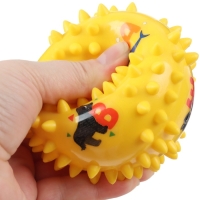 Развивающий тактильный мячик «Малыш»,, с пищалкой, 1 шт, диаметр 9, виды МИКС, Крошка Я Развивающий тактильный мячик «Малыш»,, с пищалкой, 1 шт, диаметр 9, виды МИКС, Крошка Я