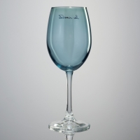 Бокал для вина &laquo;За любовь&raquo;, 360 мл, синий