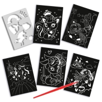 Гравюра блокнот детский «Замок принцессы», 10 листов, штихель, для девочки Гравюра блокнот детский «Замок принцессы», 10 листов, штихель, для девочки