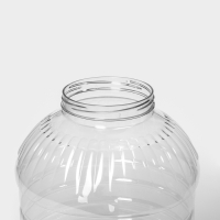 Бидон для хранения продуктов, пластик, 10 л, цвет МИКС