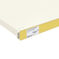 Ценникодержатель полочный самоклеящийся, DBR39, 100&times;0,3&times;4,2 см, цвет жёлтый