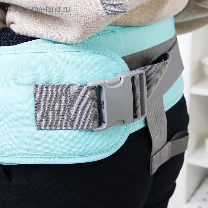 Рюкзак-кенгуру, хипсит для малыша «Рыбки», от 3 до 20 кг., цвет бирюзовый Рюкзак-кенгуру, хипсит для малыша «Рыбки», от 3 до 20 кг., цвет бирюзовый