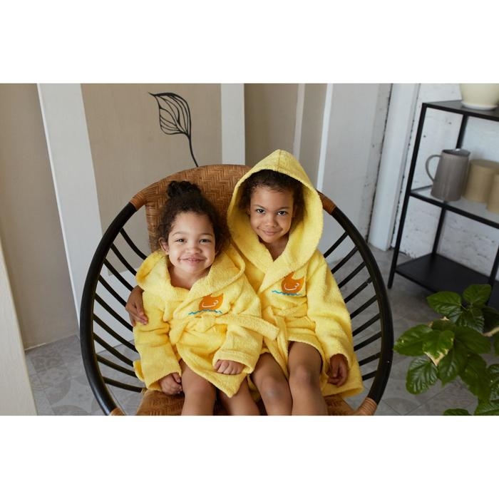 Халат махровый детский Экономь и Я &laquo;Утёнок&raquo; размер 34