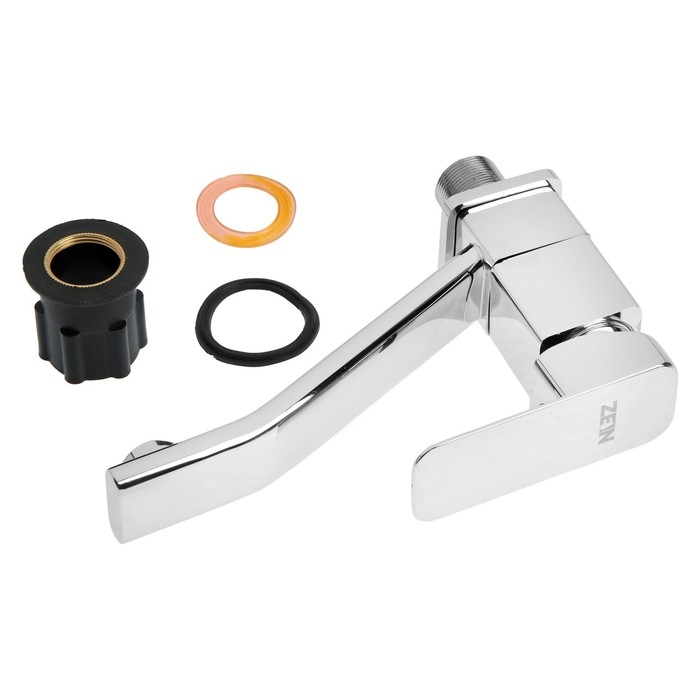 Смеситель для кухни ZEIN Z2482, квадрат, картридж керамика 35 мм, излив 15 см, без подводки Смеситель для кухни ZEIN Z2482, квадрат, картридж керамика 35 мм, излив 15 см, без подводки