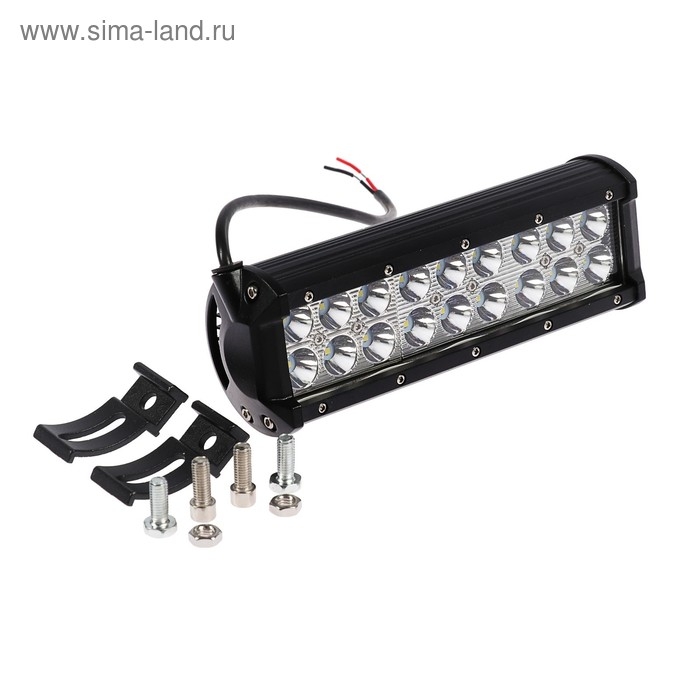 Противотуманная фара, 12В 18 LED, IP67, 54 Вт, 6000 К, направленный свет Противотуманная фара, 12В 18 LED, IP67, 54 Вт, 6000 К, направленный свет