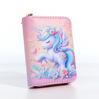 Кошелёк на молнии, цвет розовый Кошелёк на молнии, цвет розовый